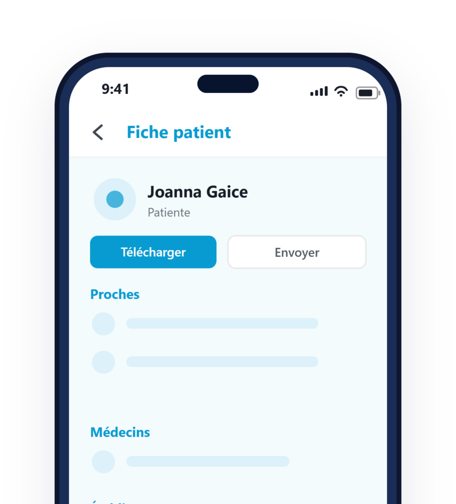 illustration d'un dossier patient